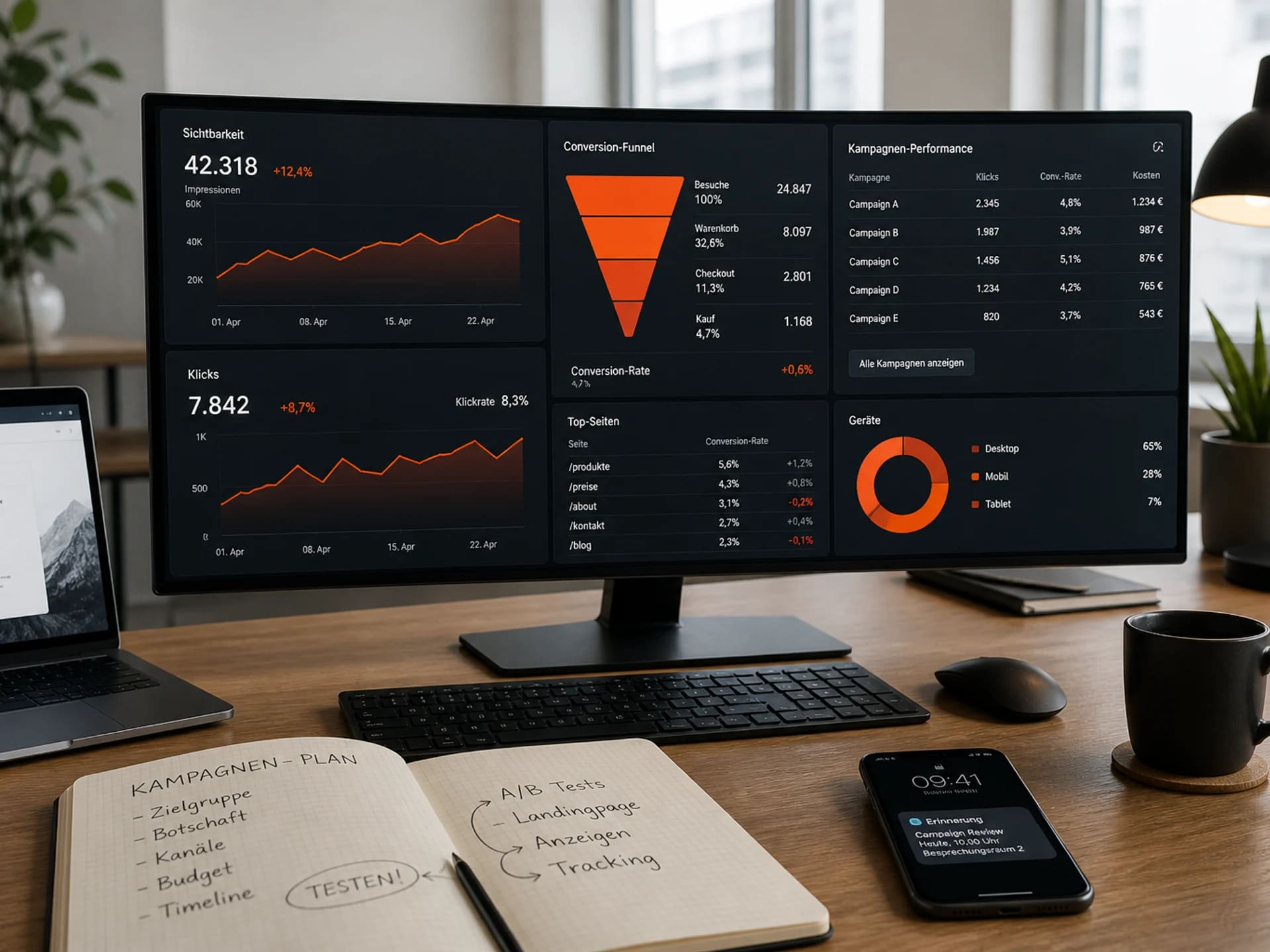 Digital Marketing – Arbeitsbeispiel