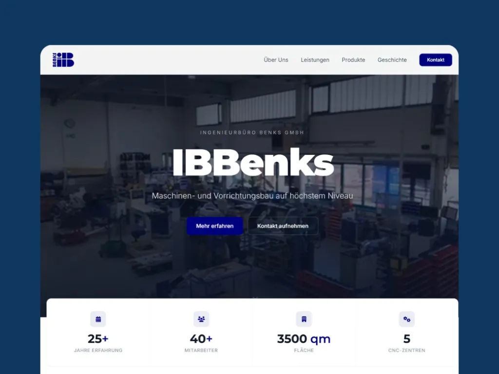 IBBenks – Maschinen- und Vorrichtungsbau